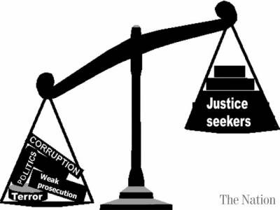unbalanced scales of justice